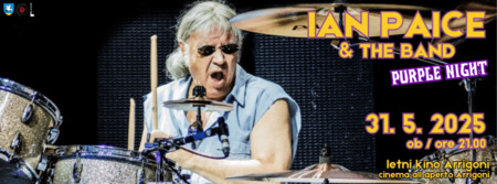 Ian Paice & The Band bodo nastopili na zadnji majski dan. 