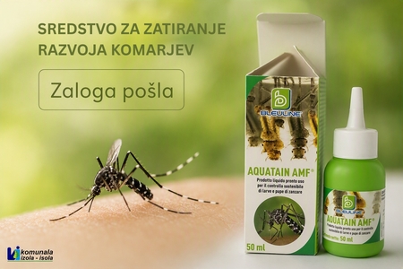 Sredstvo proti komarjem, zaloga je pošla.