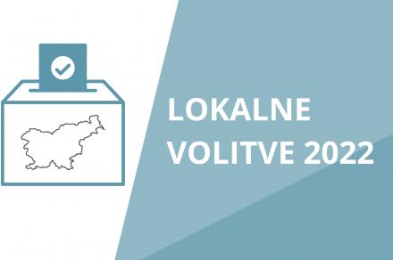 Obvestilo organizatorjem volilne kampanje za redne lokalne volitve