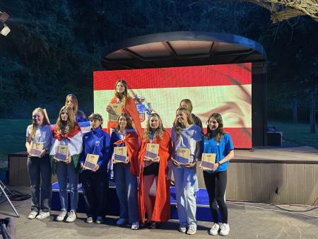 Skupinska fotografija najboljših.