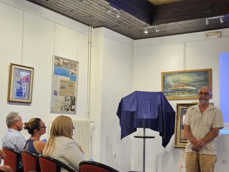 Spominskega srečanja se je udeležil tudi Marjan Kralj (na fotografiji stoji).