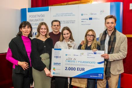 Zmagovalci: ekipa LOCK IN.