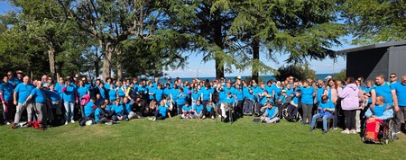 Vsi na kupu: skupinska fotografija udeležencev. Foto: VDC Koper.